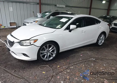 2016 Mazda Mazda6 I Touring z USA, uszkodzony, nr VIN JM1GJ1V5XG1460602